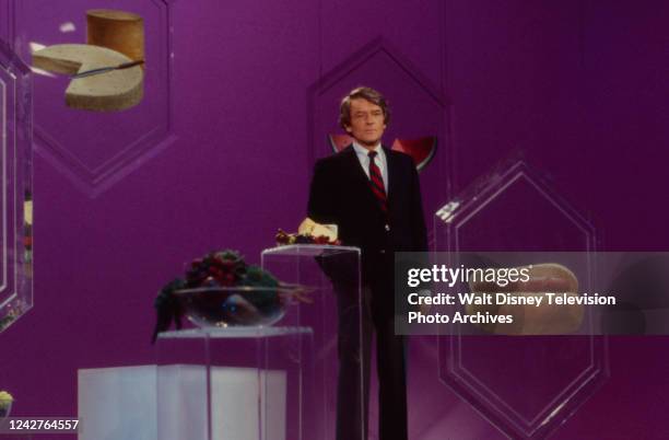 Los Angeles, CA Host Hal Holbrook appearing on the ABC tv series 'Omnibus'.