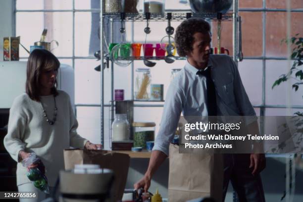 Deborah Carney, David Morse appearing in the ABC tv movie 'Our Family Business', aka 'Our Thing'.