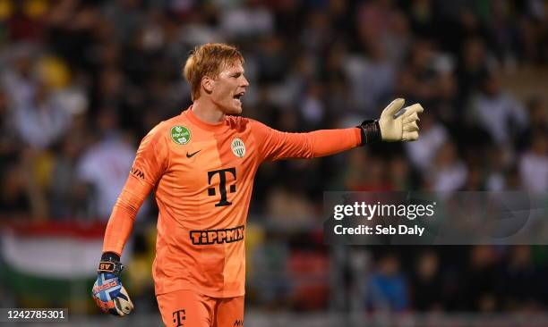 Dublin , Ireland - 25 August 2022; Ádám Bogdán of Ferencváros during the UEFA Europa League Play-Off Second Leg match between Shamrock Rovers and...