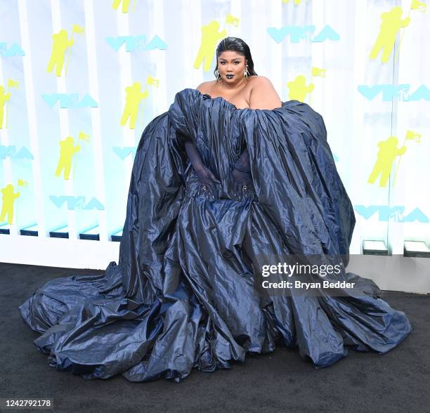 Lizzo at the 2022 MTV Video Music Awards held at Prudential Center on August 28, 2022 in Newark, New Jersey.