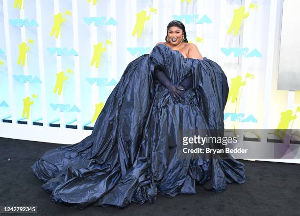 Lizzo at the 2022 MTV Video Music Awards held at Prudential Center on August 28, 2022 in Newark, New Jersey.