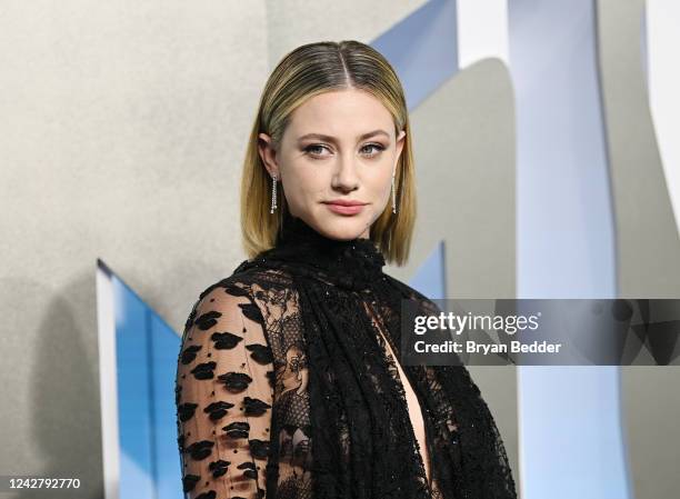 Lili Reinhart at the 2022 MTV Video Music Awards held at Prudential Center on August 28, 2022 in Newark, New Jersey.