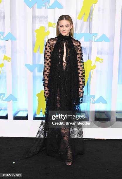 Lili Reinhart at the 2022 MTV Video Music Awards held at Prudential Center on August 28, 2022 in Newark, New Jersey.