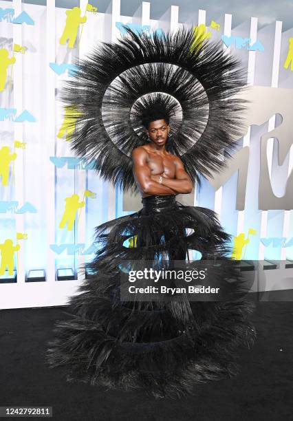 Lil Nas X at the 2022 MTV Video Music Awards held at Prudential Center on August 28, 2022 in Newark, New Jersey.