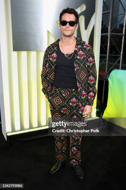 Dylan O'Brien at the 2022 MTV Video Music Awards held at Prudential Center on August 28, 2022 in Newark, New Jersey.