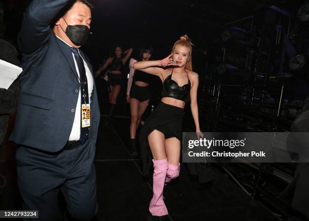 Blackpink at the 2022 MTV Video Music Awards held at Prudential Center on August 28, 2022 in Newark, New Jersey.