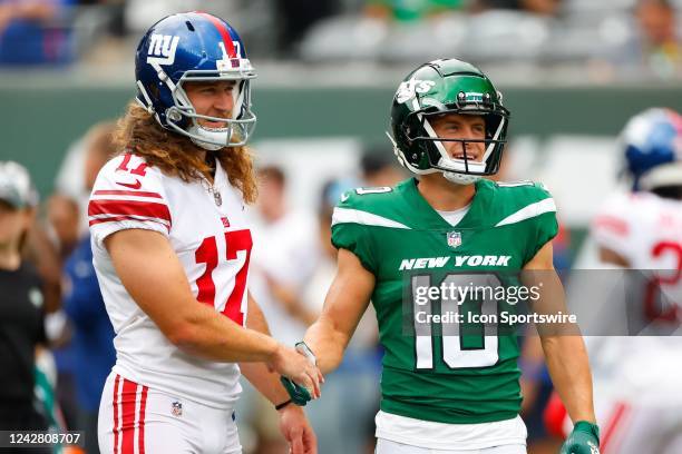 Braxton Rutherford Giants V Jets Photos and Premium High Res Pictures - Getty Images