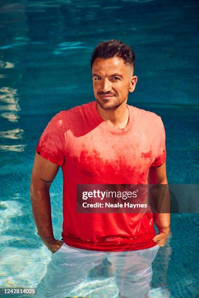 Singer and television personality Peter Andre is photographed for the Daily Mail on June 17, 2022 in London, England.