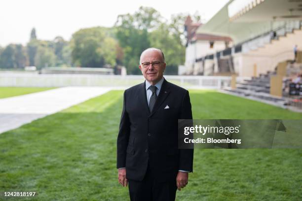Bernard Cazeneuve, former France prime minister, during day two of LaREF22 in Paris, France, on Tuesday, Aug. 30, 2022. The 'entrepeneurs' conference...