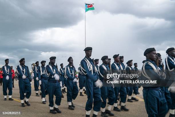 New members of the National Police Services of the Unified Forces who have been on training since the implementation of the revitalized peace...