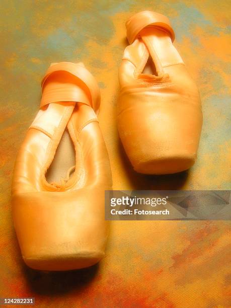 ballet, ballet shoes, balletschuh, ballett, ballettschuh, close - ballettschuh stock pictures, royalty-free photos & images