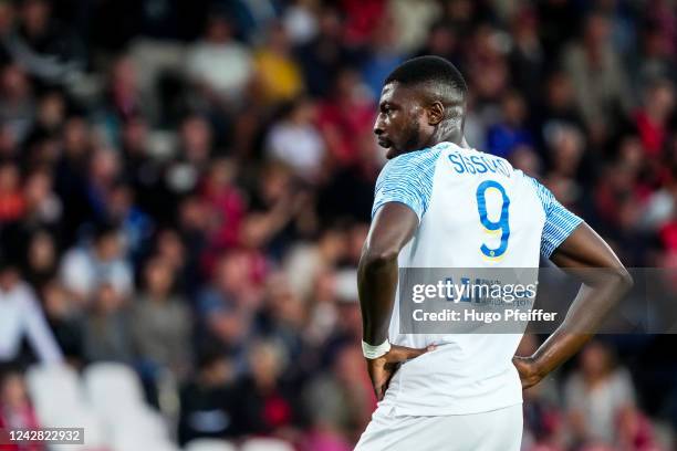 Ibrahim SISSOKO of FC Sochaux Montbeliard during the Ligue 2 match between Guingamp and Sochaux on August 30, 2022 in Guingamp, France.