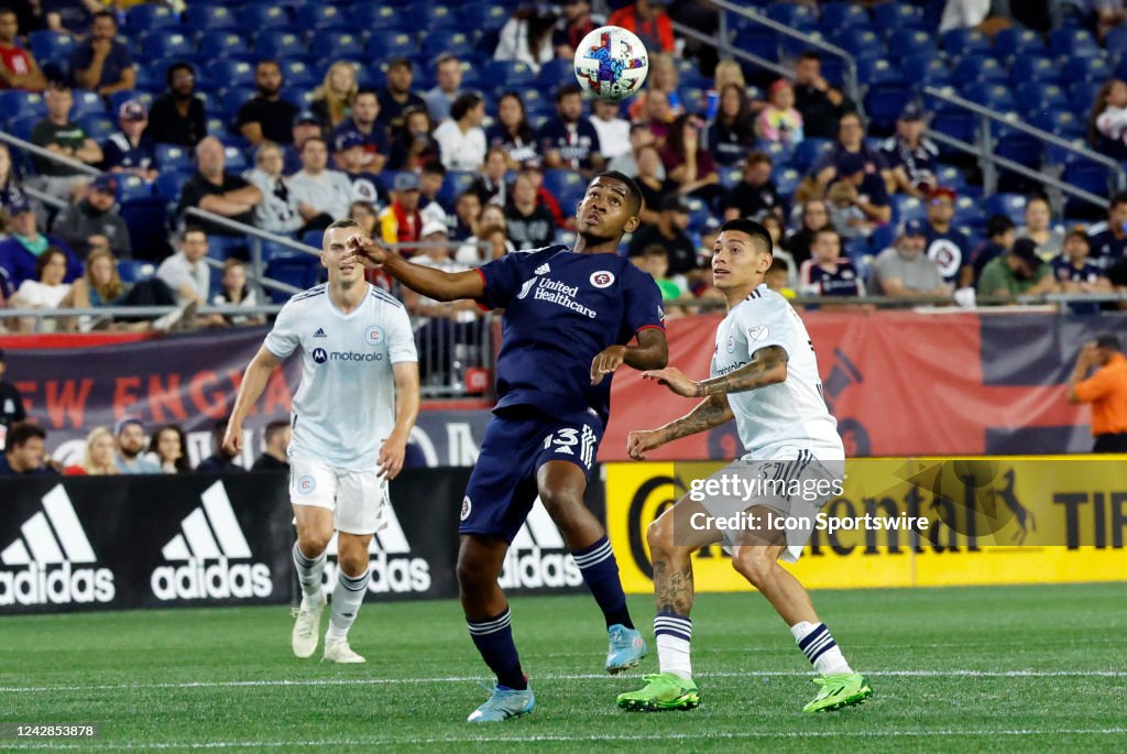 SOCCER: AUG 31 MLS - Chicago Fire at New England Revolution