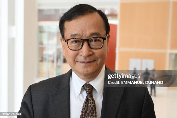 Sam Rainsy Book Sam Rainsy Party Photos and Premium High Res Pictures - Getty Images