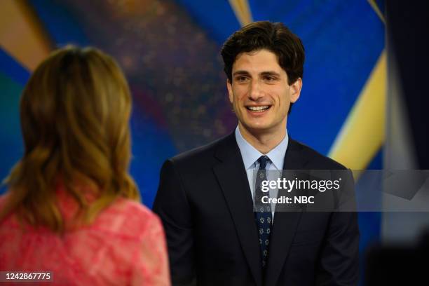 Savannah Guthrie and Jack Schlossberg on Thursday April 21, 2022 --