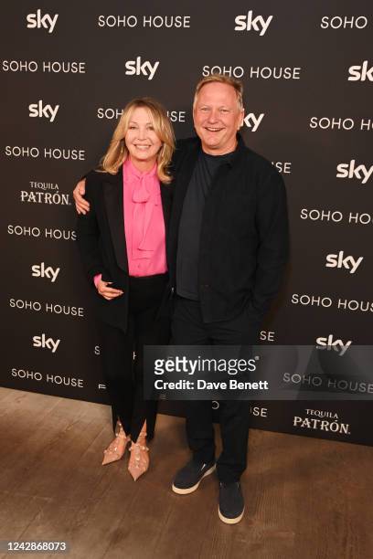 Kirsty Young and Soho House founder Nick Jones attend the inaugural Soho House Awards, championing emerging talent in the creative industries, at 180...