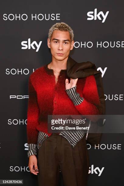 Evan Mock attends the inaugural Soho House Awards, championing emerging talent in the creative industries, at 180 The Strand on September 1, 2022 in...
