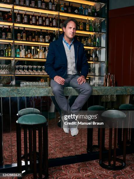 Businessman Laurent de Gourcuff poses for a portrait on May 17, 2021 in Paris, France.