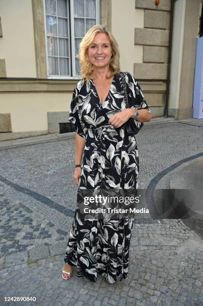 Carola Ferstl during Movie Meets Media at Schlosshotel Berlin by Patrick Hellmann on September 2, 2022 in Berlin, Germany.