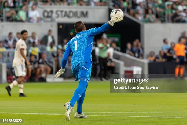 Goalkeeper Rushing Out Soccer Ball Throw Goalie Photos and Premium High Res Pictures - Getty ...