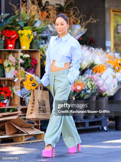 Cara Santana is seen on September 02, 2022 in Los Angeles, California.