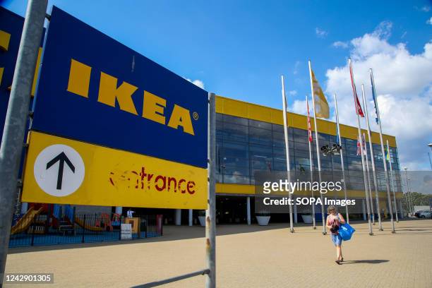 An exterior view of the Ikea store in Tottenham.