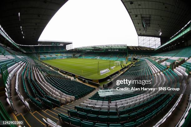 General Stadium View during a cinch Premiersip match between Celtic and Rangers at Celtic Park, on September 03 in Glasgow, Scotland.