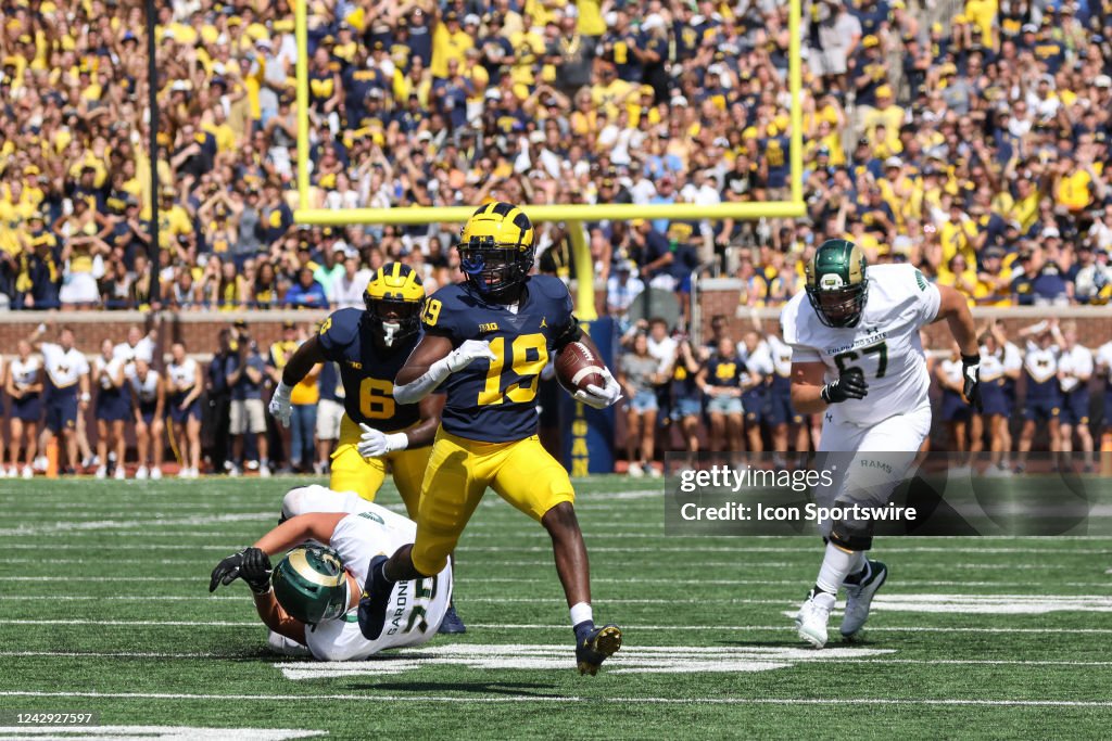 COLLEGE FOOTBALL: SEP 03 Colorado State at Michigan