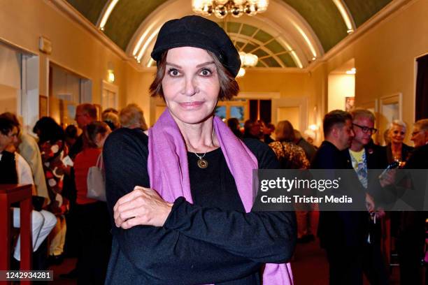 Anouschka Renzi during the "Sugar" musical premiere at Schlosspark Theater on September 4, 2022 in Berlin, Germany.