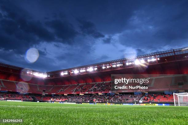 Stade du Hainaut before Valenciennes FC vs. Nimes Olympique, Valenciennes, France, 2 September 2022