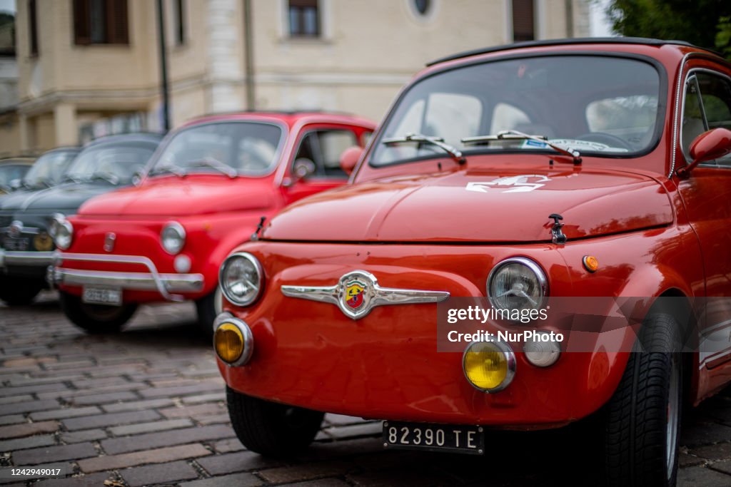 Fiat 500 Cinquecento Motor Show In Abruzzo, Italy