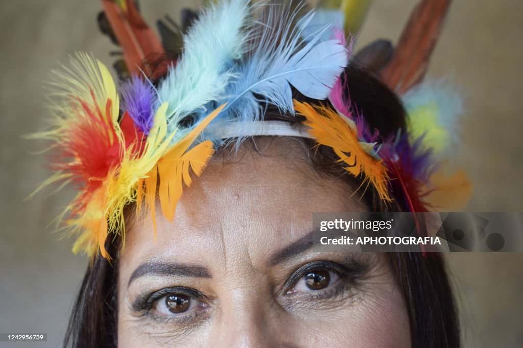 Internacional Indigenous Women's Day ritual in El Salvador