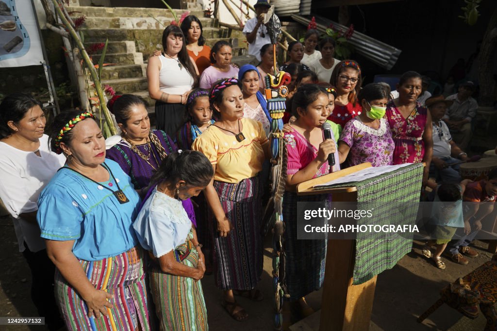 Internacional Indigenous Women's Day ritual in El Salvador