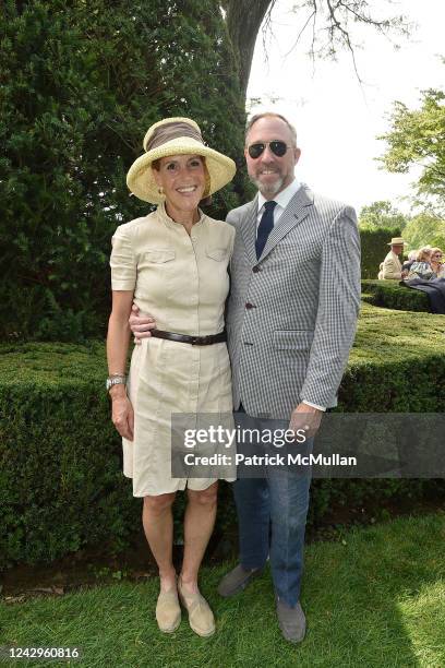 Doug Larson Model Torrie Larson and Doug Larson attend The Wethersfield Garden Luncheon ...