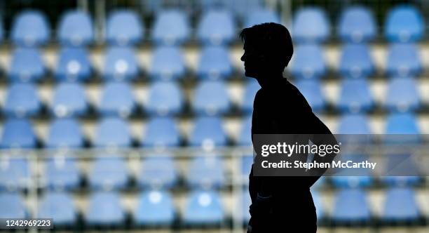 Senec , Slovakia - 5 September 2022; Manager Vera Pauw during a Republic of Ireland Women training session at National Training Centre in Senec,...