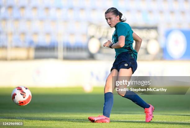 Senec , Slovakia - 5 September 2022; Abbie Larkin during a Republic of Ireland Women training session at National Training Centre in Senec, Slovakia.