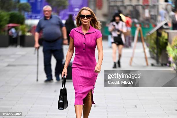 Amanda Holden is seen on September 05, 2022 in London, England.