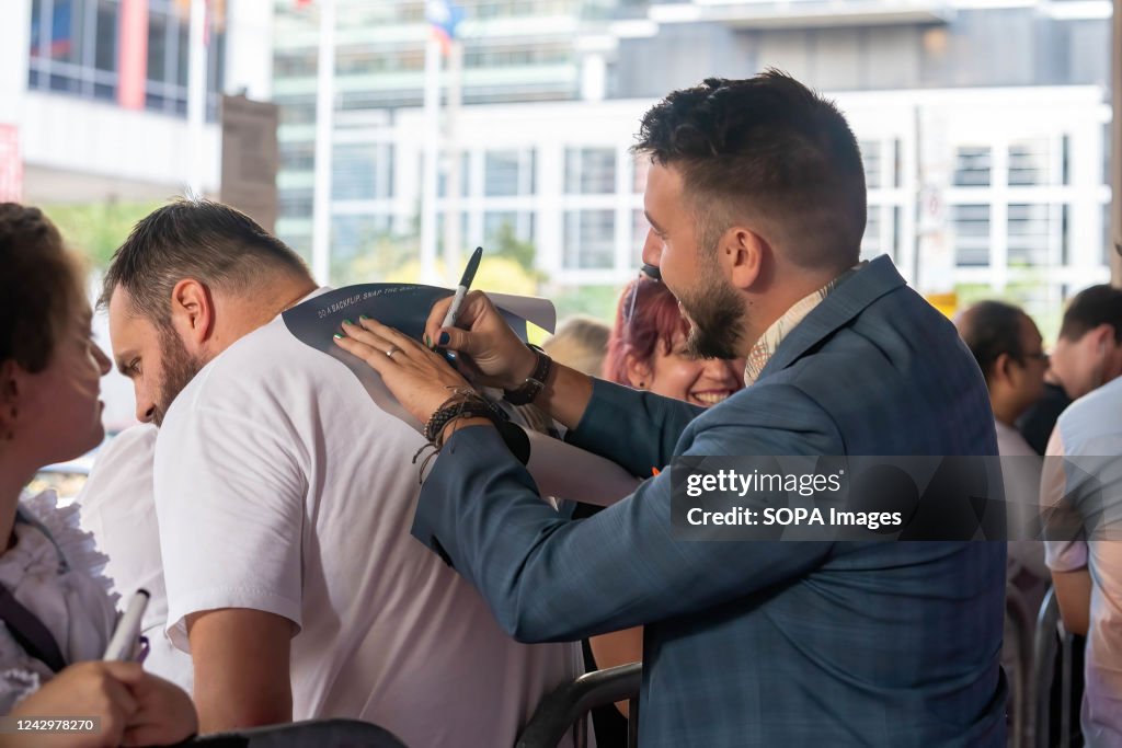 Ryan George Mini Ryan George at the 2022 Buffer Festival red carpet. Buffer Festival ...