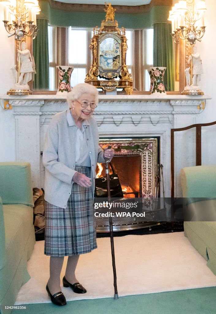 Queen Elizabeth Receives Outgoing And Incoming PMs At Balmoral