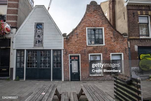 Traditional residential buildings in the Watergraafsmeer district of Amsterdam, Netherlands, on Friday, Sept. 2, 2022. While the Dutch have long...