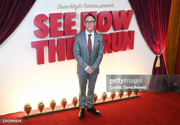 Reece Shearsmith attends the Gala Screening of "See How They Run" at Picturehouse Central on September 6, 2022 in London, England.