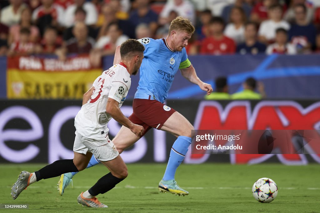 Sevilla FC v Manchester City: Group G - UEFA Champions League