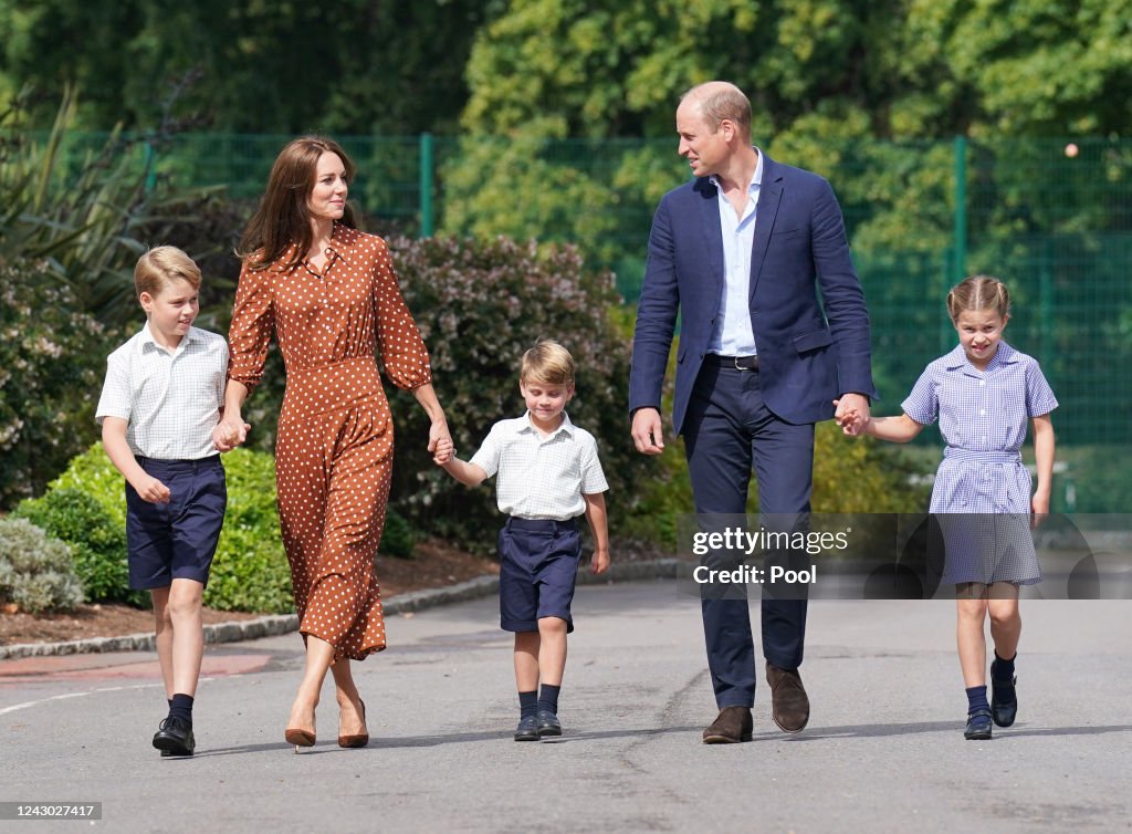 Prince George, Princess Charlotte And Prince Louis Start Lambrook School