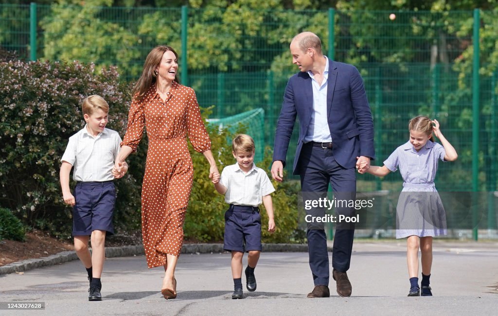 Prince George, Princess Charlotte And Prince Louis Start Lambrook School