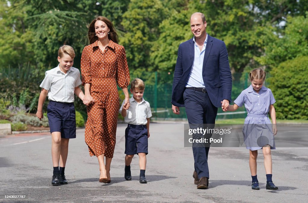 Prince George, Princess Charlotte And Prince Louis Start Lambrook School