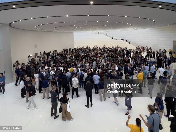 Apple unveiled four new iPhones, three new Apple Watches and an updated AirPods Pro during a press event on Wednesday in Cupertino, California,...