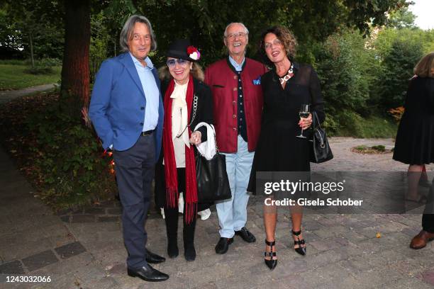 Dr. Hans-Wilhelm Mueller-Wohlfahrt, Princess Alexandra Fugger von Babenhausen, Prince Hubertus Fugger von Babenhausen and Karin Mueller-Wohlfahrt,...