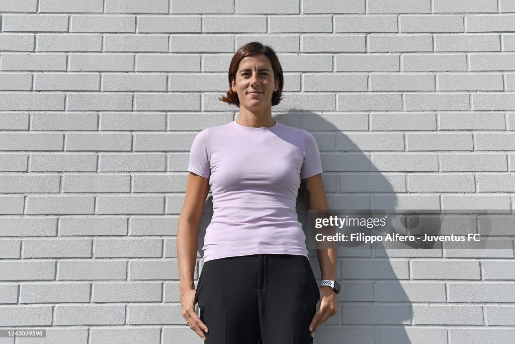 Juventus Women Team Manager Raffaella Masciadri Portrait Session...
