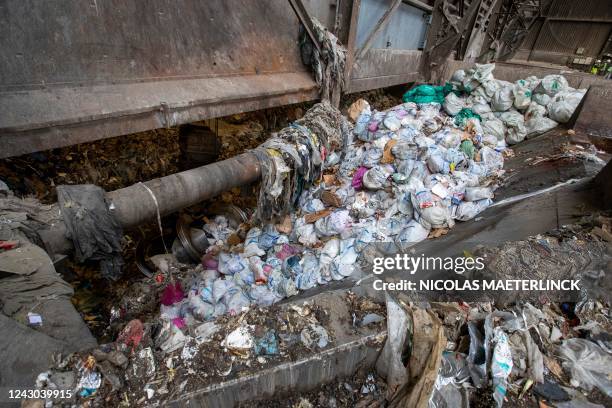 Illustration picture shows the incinerator of the Brussels Region, in Brussels, Thursday 08 September 2022. Minister Maron will present what the...