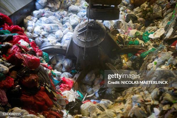 Illustration picture shows the incinerator of the Brussels Region, in Brussels, Thursday 08 September 2022. Minister Maron will present what the...